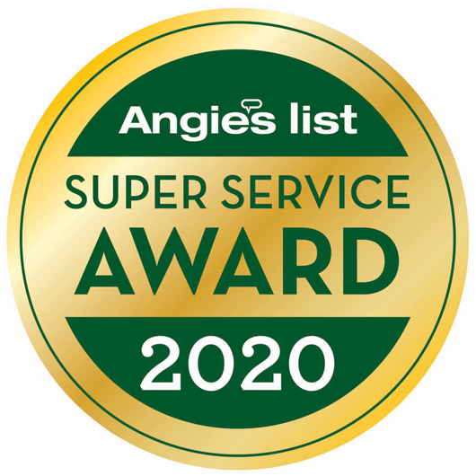 2020 Angie's List Super Service Award Winner!